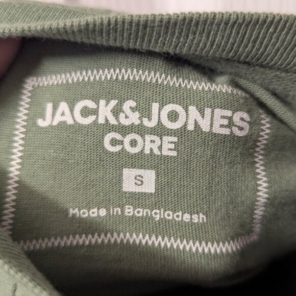 Jack & Jones Men's Green T-Shirt - Picture 5 of 6